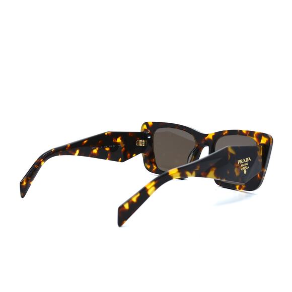 NEW PRADA 08YS DARK HAVANA BROWN WOMEN'S AUTHENTIC SUNGLASSES - Picture 6 of 13
